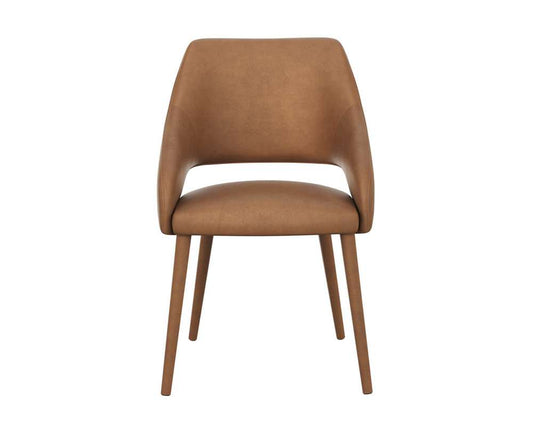Sunpan - Galen Dining Chair - Missouri Cognac Leather - 111084 veiw 2