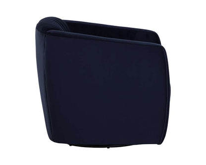 Sunpan - Garrison Swivel Lounge Chair - Abbington Navy - 110185_SUN veiw 3