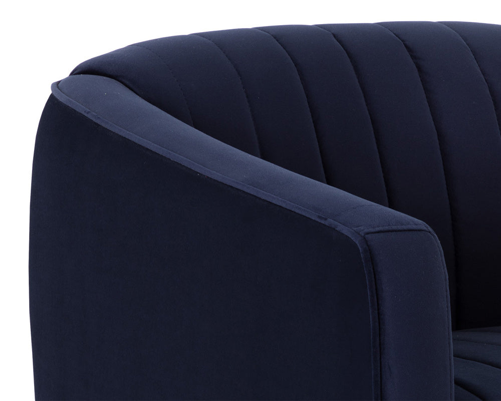 Sunpan - Garrison Swivel Lounge Chair - Abbington Navy - 110185_SUN view 5