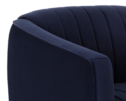 Sunpan - Garrison Swivel Lounge Chair - Abbington Navy - 110185_SUN view 5
