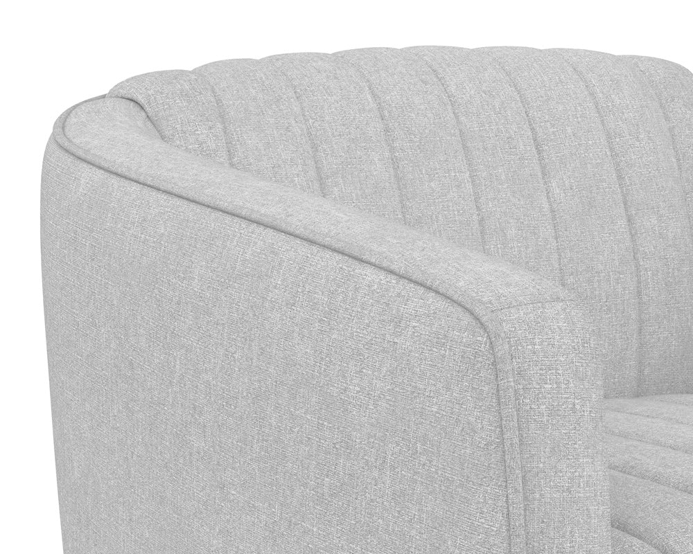 Sunpan - Domestic Garrison Swivel Lounge Chair - Liv Dove - 111321 view 6