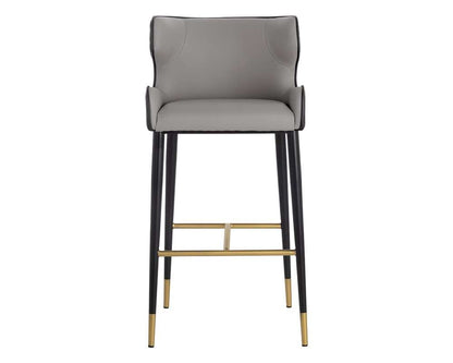 Sunpan - Ikon Gianni Barstool - Dillon Stratus / Dillon Black - 109036 veiw 2