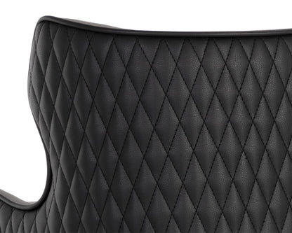 Sunpan - Ikon Gianni Counter Stool - Dillon Stratus / Dillon Black - 108714_CLOSEOUT view 5