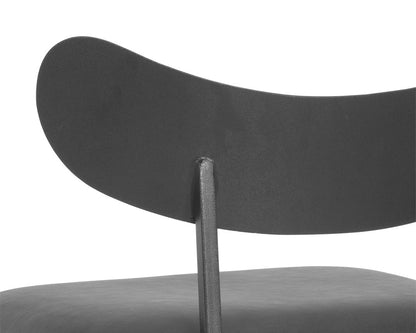 Sunpan - Gibbons Barstool - Black - Bravo Portabella - 107063 view 6