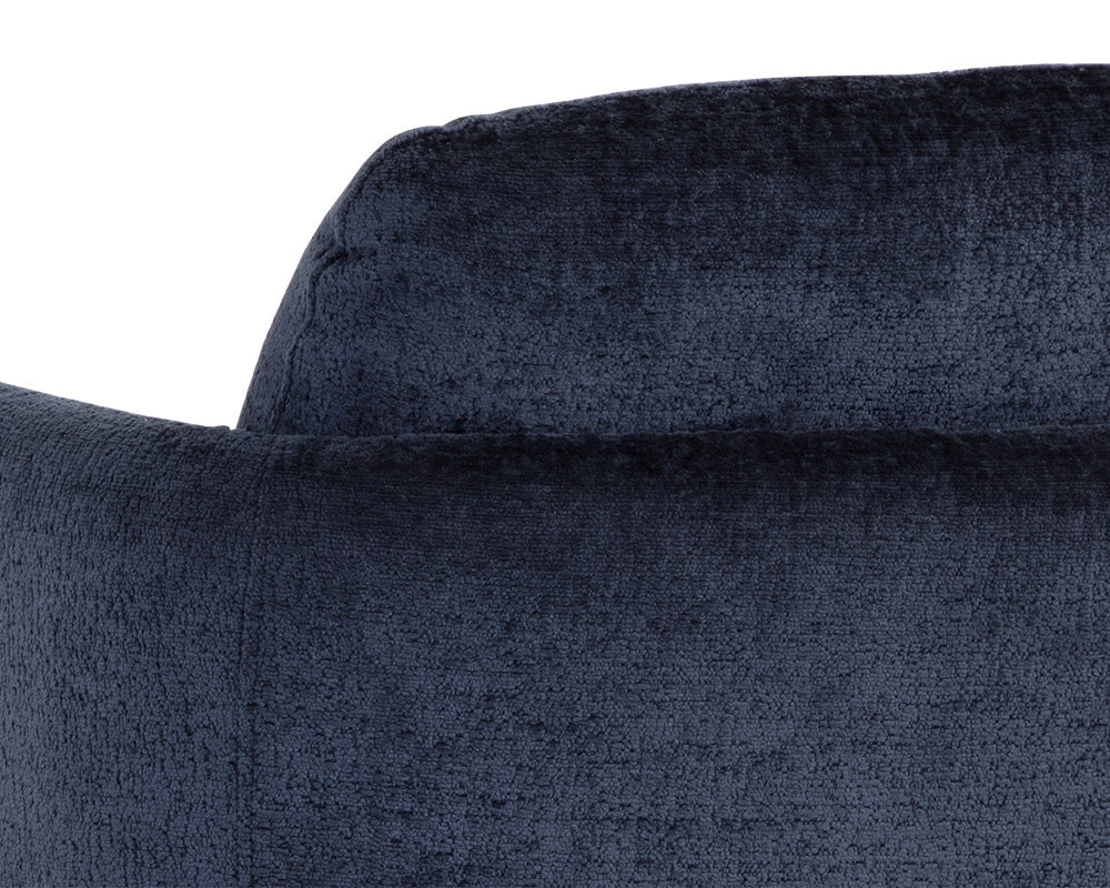 Sunpan - Gilley Swivel Lounge Chair - Bergen Navy - 109310 view 7