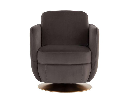 Sunpan - Gilley Swivel Lounge Chair - Meg Ash - 109311 veiw 2