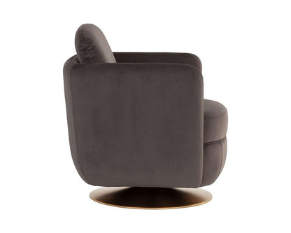 Sunpan - Gilley Swivel Lounge Chair - Meg Ash - 109311 veiw 3