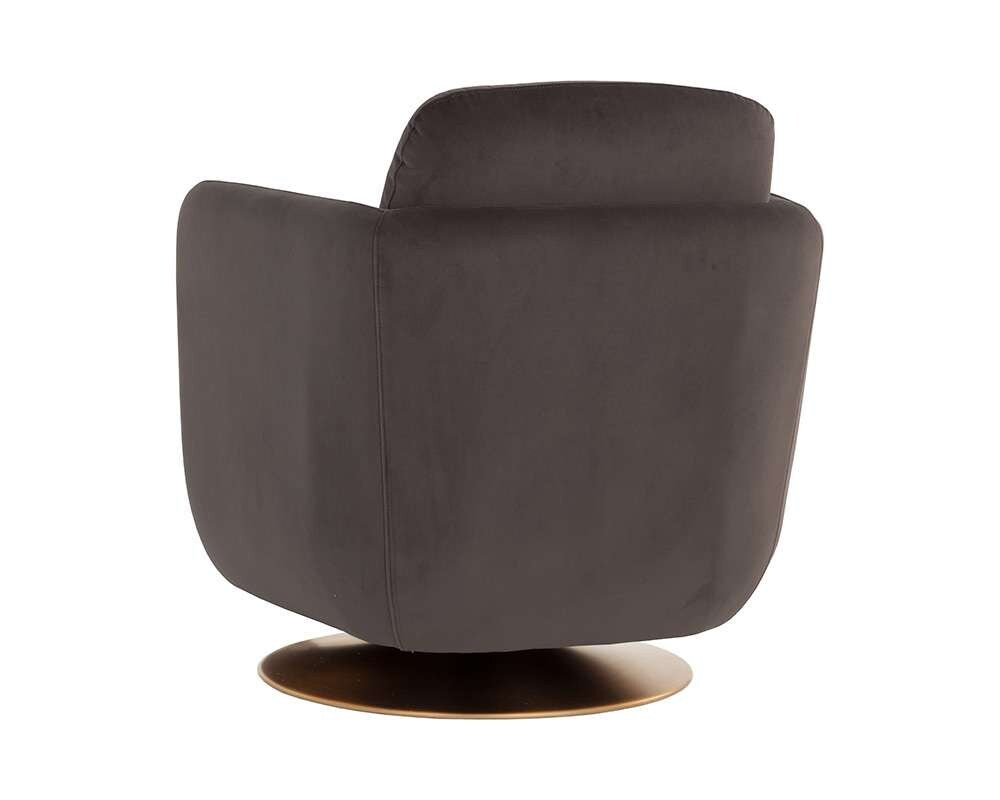 Sunpan - Gilley Swivel Lounge Chair - Meg Ash - 109311 veiw 4