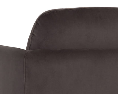 Sunpan - Gilley Swivel Lounge Chair - Meg Ash - 109311 view 6