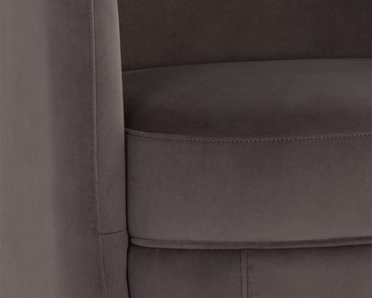 Sunpan - Gilley Swivel Lounge Chair - Meg Ash - 109311 view 7
