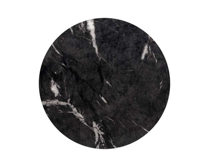 Sunpan - MIXT Goya End Table - Marble Look - Black - 105012 veiw 3