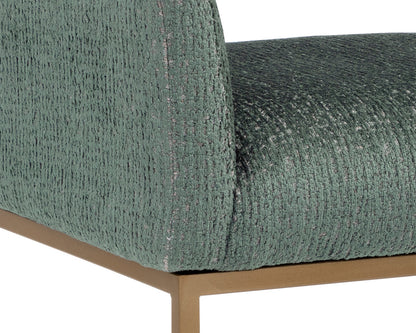 Sunpan - Greco Dining Armchair - Aura Teal - 110782 view 7
