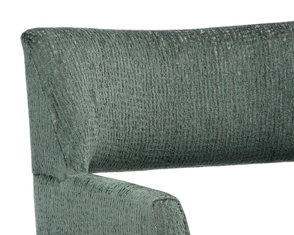 Sunpan - Greco Dining Armchair - Aura Teal - 110782 view 8