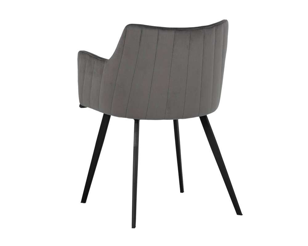Sunpan - Junction Griffin Dining Armchair - Town Grey / Roman Grey - 103243_CLOSEOUT veiw 3