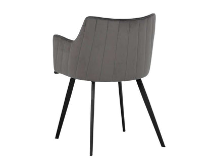 Sunpan - Junction Griffin Dining Armchair - Town Grey / Roman Grey - 103243_CLOSEOUT veiw 3