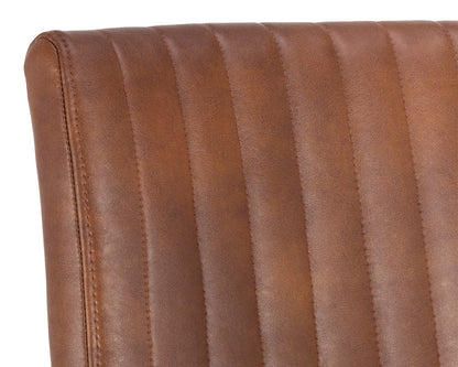 Sunpan - Ikon Homer Dining Armchair - Bravo Cognac - 104693 view 6