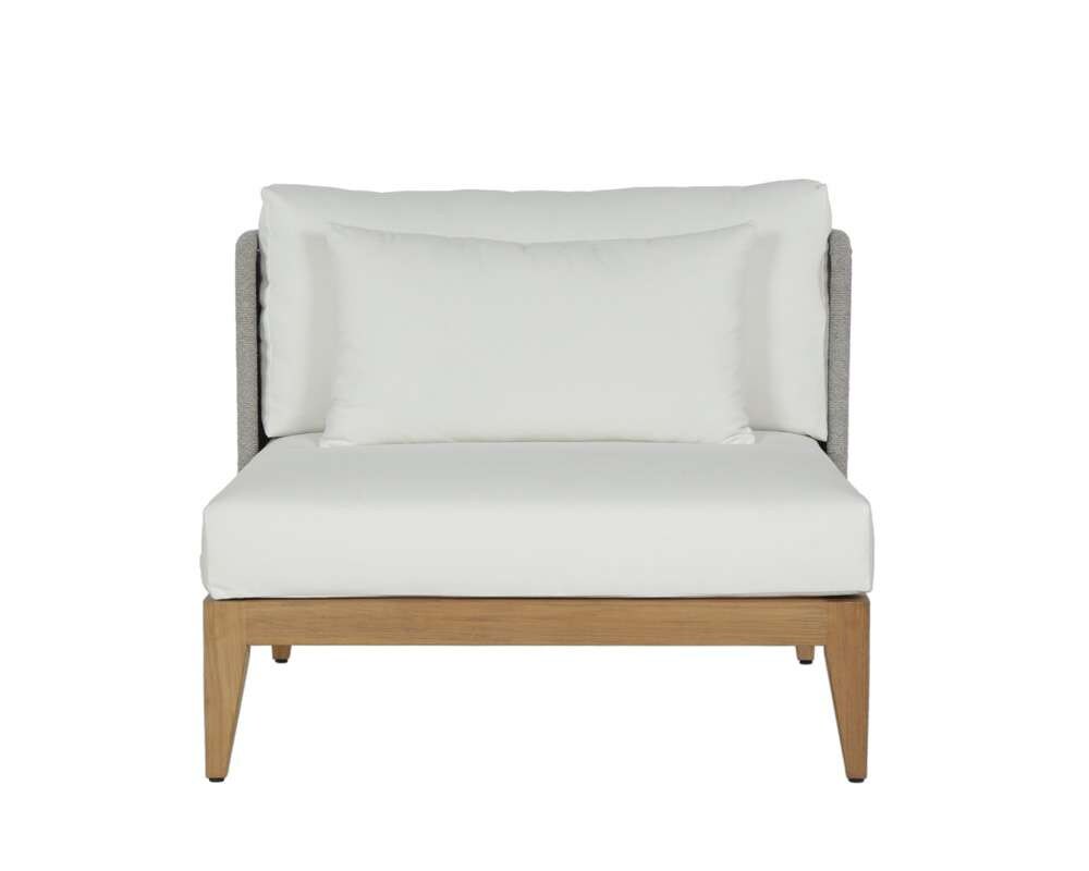 Sunpan - Ibiza Armless Chair - Natural - Stinson White - 109499_CLOSEOUT veiw 2