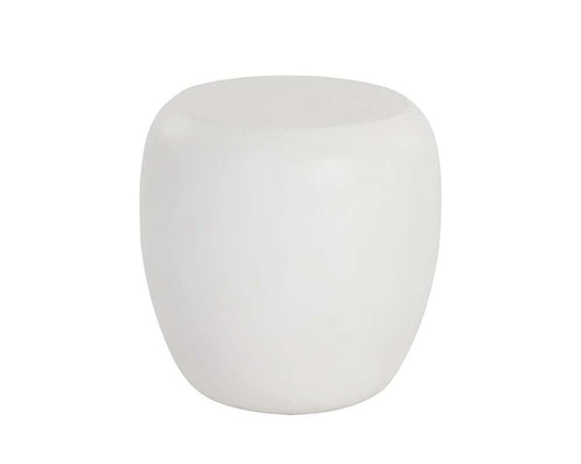 Sunpan - MIXT Iolite End Table - White - 108486 veiw 2