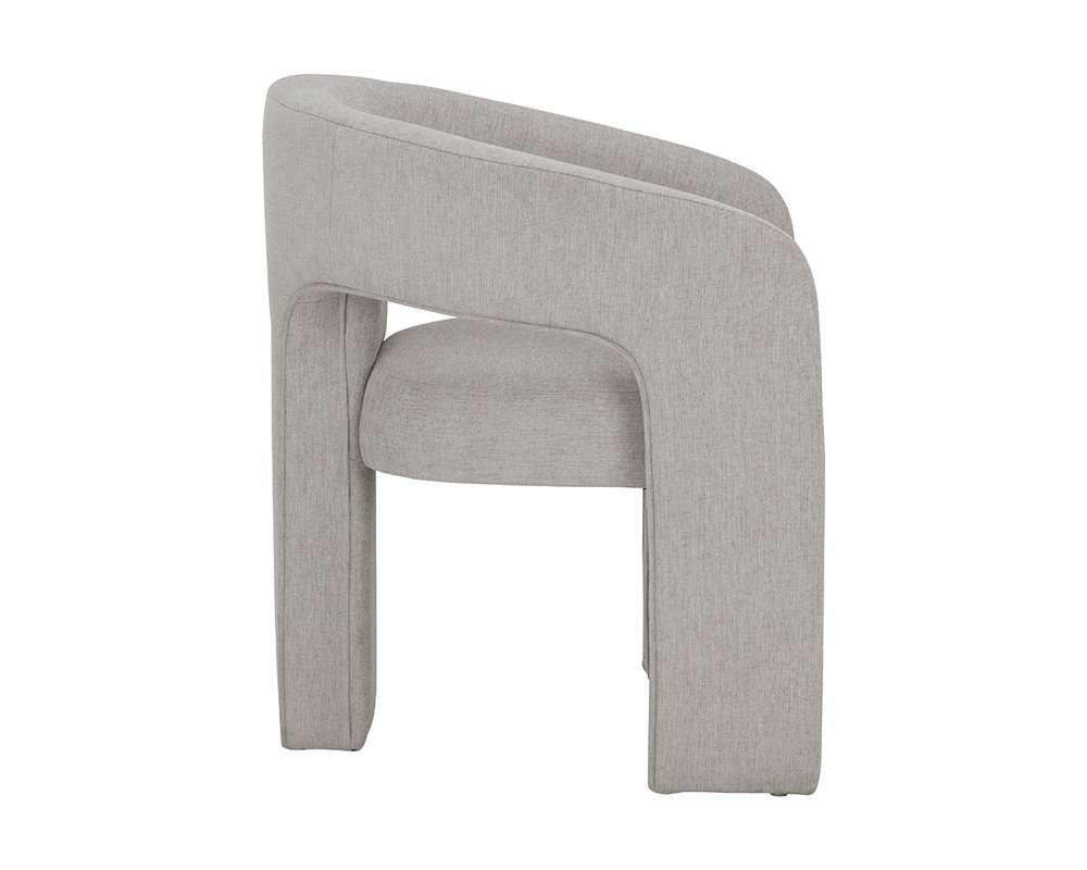 Sunpan - Isidore Dining Chair - Ernst Sandstone - 110867 veiw 3