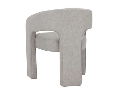 Sunpan - Isidore Dining Chair - Ernst Sandstone - 110867 veiw 4