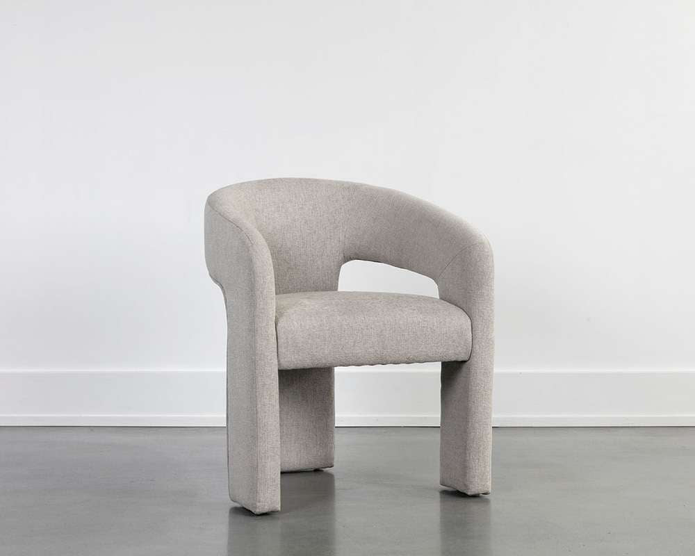 Sunpan - Isidore Dining Chair - Ernst Sandstone - 110867 veiw 5