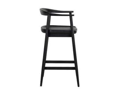 Sunpan - MIXT Jeremy Counter Stool - Black - 111007 veiw 3