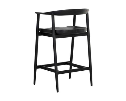 Sunpan - MIXT Jeremy Counter Stool - Black - 111007 veiw 4