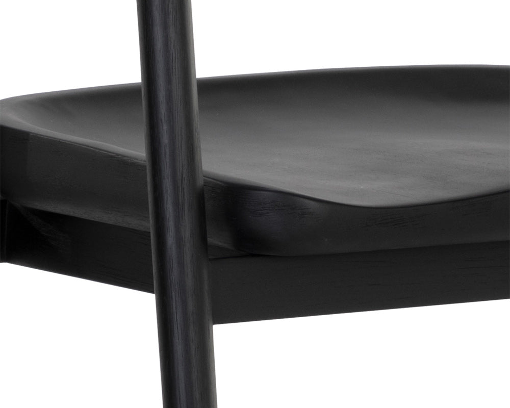 Sunpan - MIXT Jeremy Counter Stool - Black - 111007 view 6