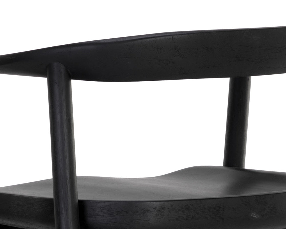 Sunpan - MIXT Jeremy Counter Stool - Black - 111007 view 7