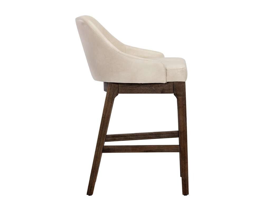 Sunpan - Kace Counter Stool - Bravo Cream - 105390 veiw 2
