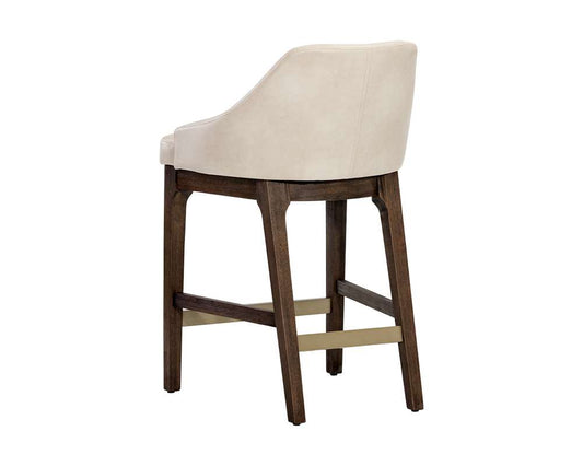 Sunpan - Kace Counter Stool - Bravo Cream - 105390 veiw 3