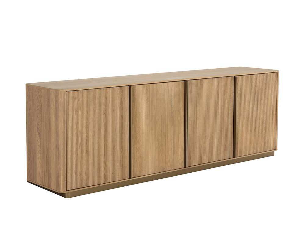 Sunpan - Kalla Sideboard - Rustic Oak - 110771 veiw 2