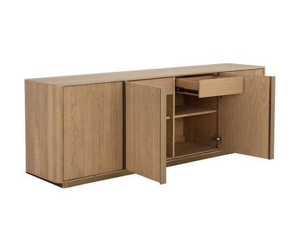 Sunpan - Kalla Sideboard - Rustic Oak - 110771 veiw 4