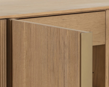 Sunpan - Kalla Sideboard - Rustic Oak - 110771 view 6