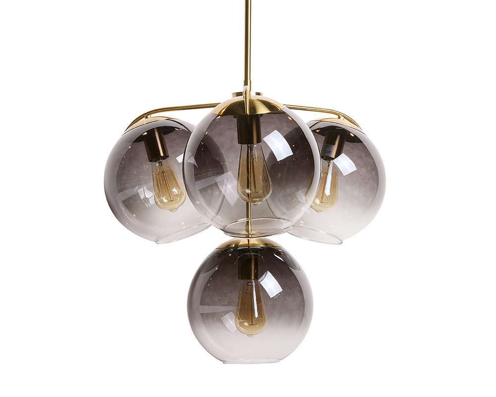 Sunpan - Ikon Kamara Chandelier - Brass - 107924 veiw 2