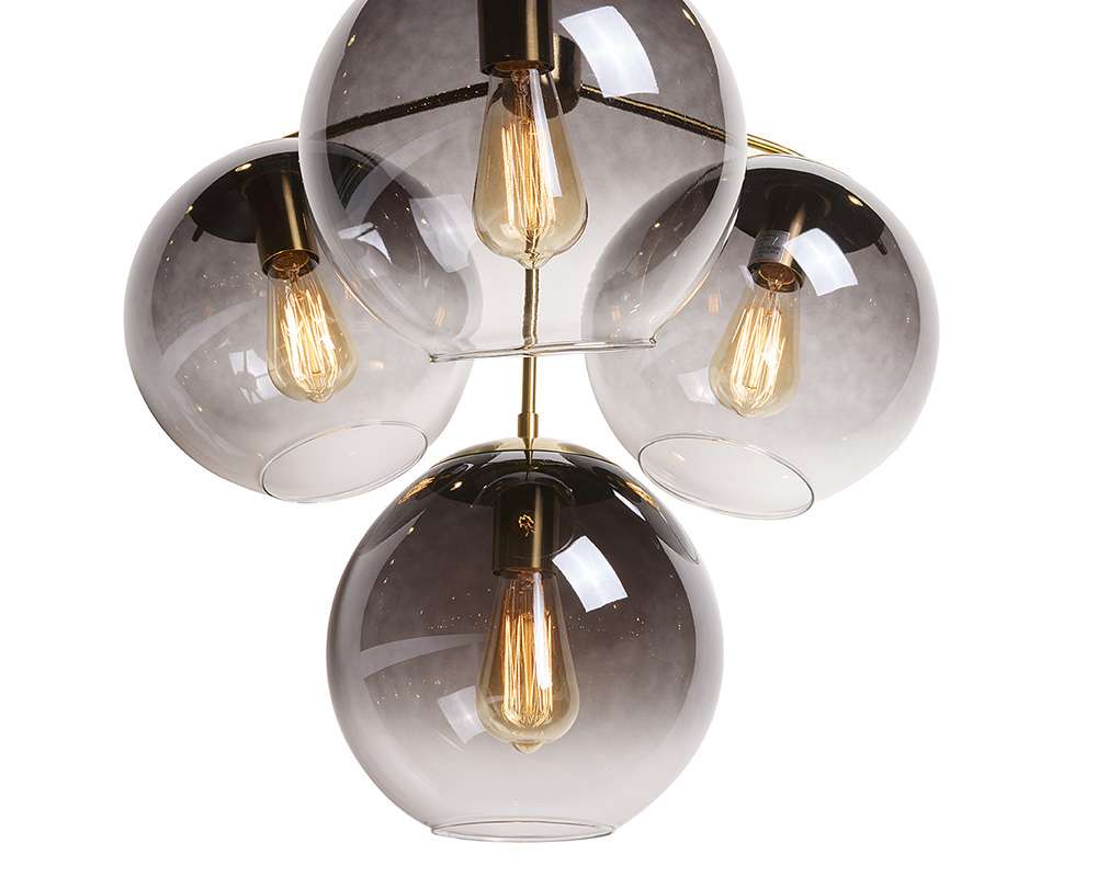 Sunpan - Ikon Kamara Chandelier - Brass - 107924 veiw 3
