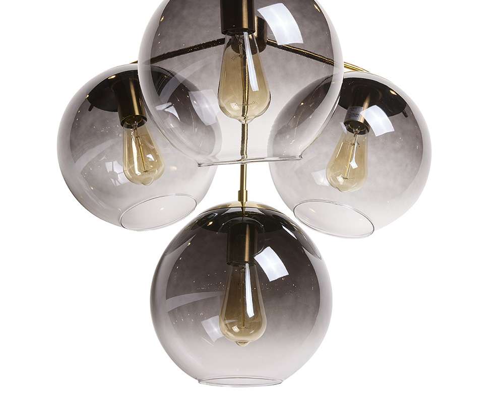 Sunpan - Ikon Kamara Chandelier - Brass - 107924 veiw 4