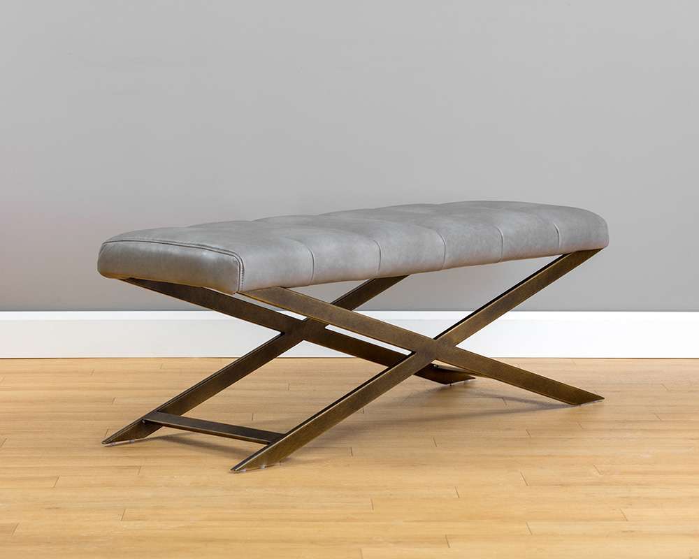 Sunpan - Ikon Kammi Bench - Bravo Metal - 105208 veiw 3