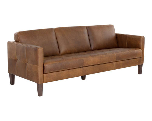 Sunpan - Karmelo Sofa - Cognac Leather - 111267 veiw 1