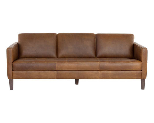 Sunpan - Karmelo Sofa - Cognac Leather - 111267 veiw 2