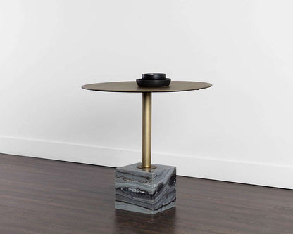 Sunpan - Kata Bistro Table - Grey Marble - 32in - 109640 veiw 5