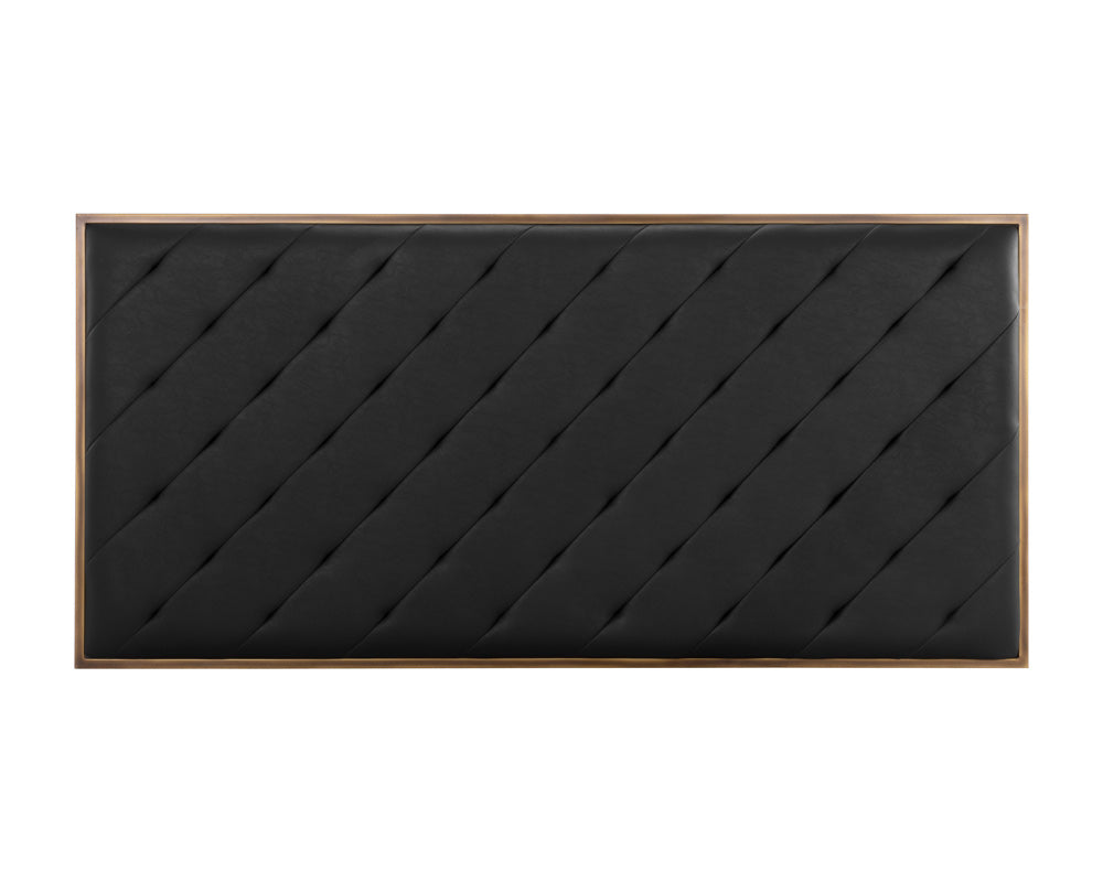 Sunpan - Irongate Kayla Bench - Vintage Black - 106143_CLOSEOUT view 4