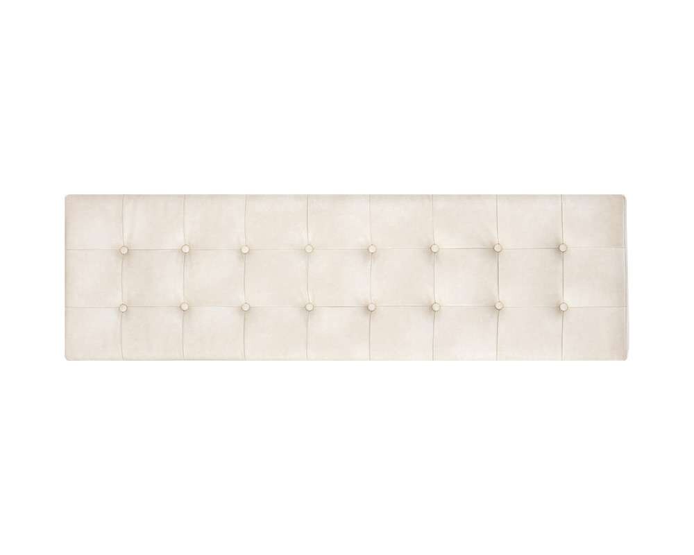 Sunpan - Kenji Bench Small - Gold - Bravo Cream - 105362_SUN veiw 2