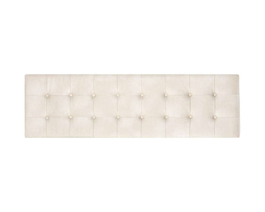 Sunpan - Kenji Bench Small - Gold - Bravo Cream - 105362_SUN veiw 2