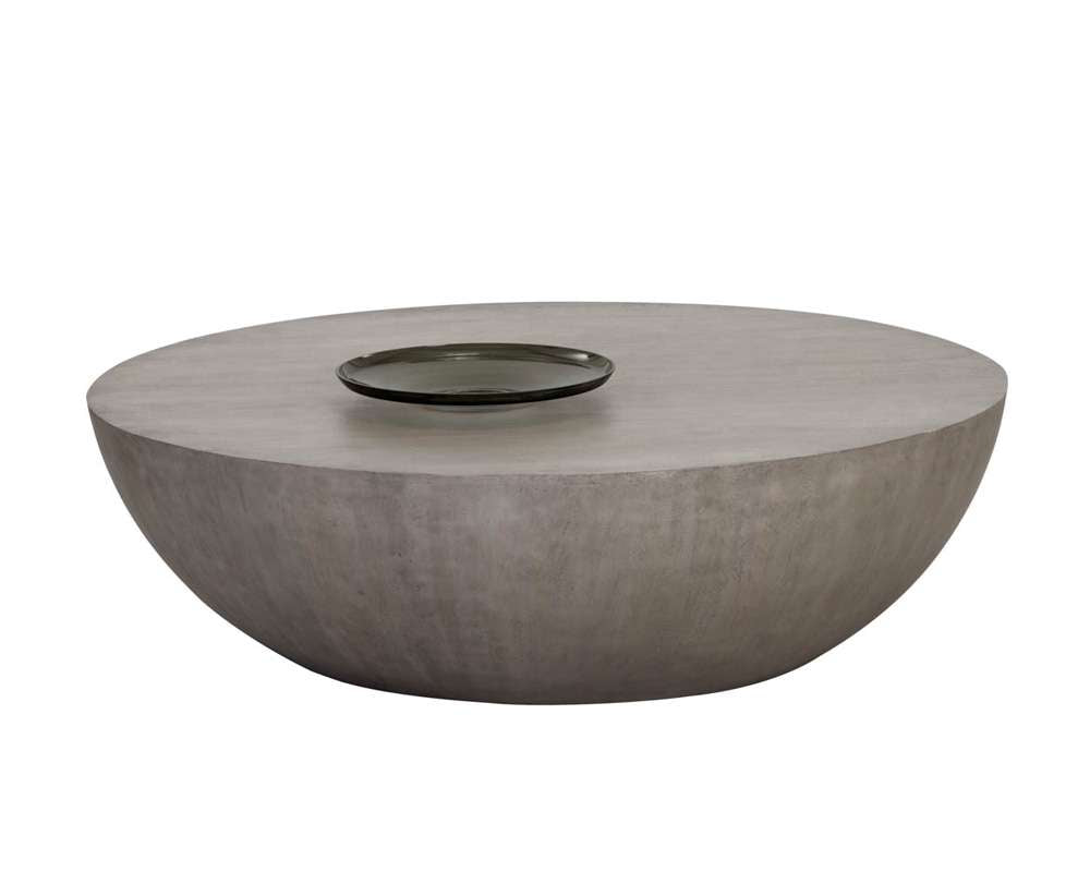 Sunpan - Kinsley Coffee Table Large - Grey - 109826 veiw 1