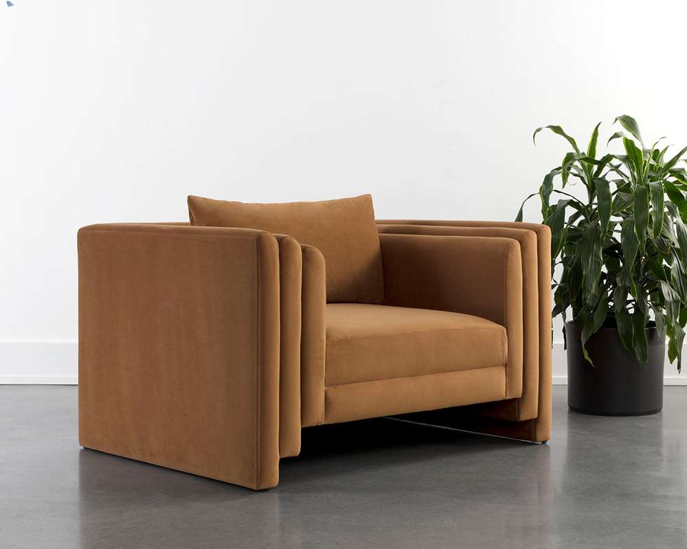 Sunpan - Westport Kira Armchair - Meg Gold - 111652 veiw 5
