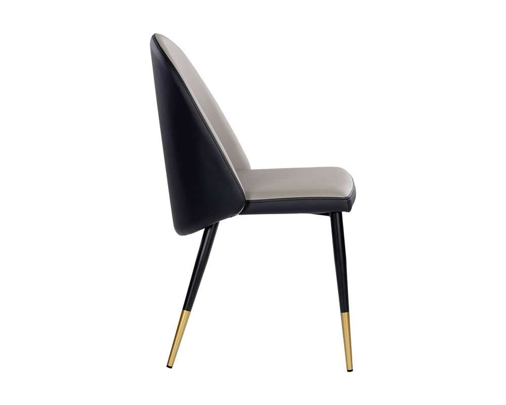 Sunpan - Ikon Kline Dining Chair - Dillon Stratus / Dillon Black - 107646 veiw 2