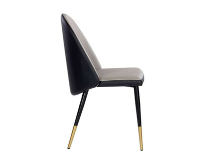 Sunpan - Ikon Kline Dining Chair - Dillon Stratus / Dillon Black - 107646 veiw 2