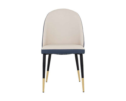 Sunpan - Ikon Kline Dining Chair - Dillon Cream / Dillon Thunder - 108545 veiw 2