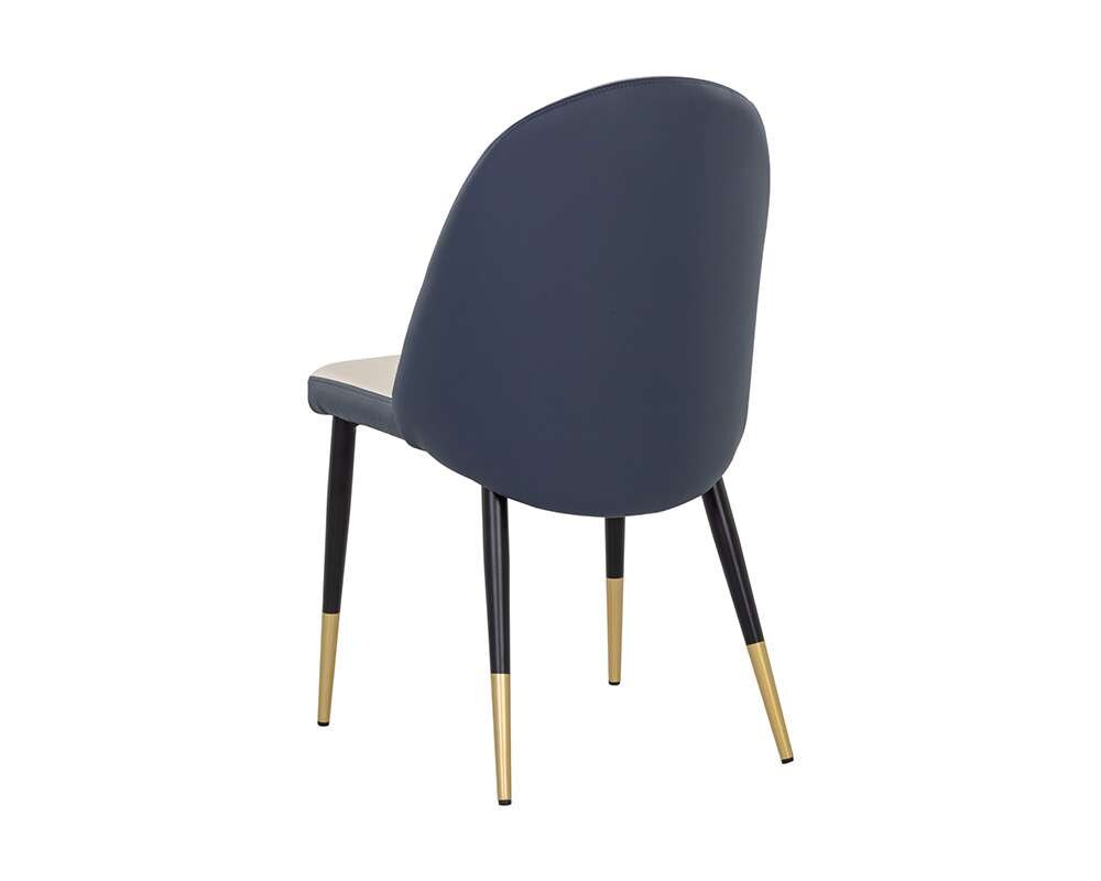 Sunpan - Ikon Kline Dining Chair - Dillon Cream / Dillon Thunder - 108545 veiw 4